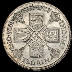 United Kingdom 1928 Florin