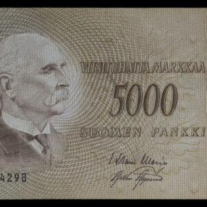 Finland 1955 5000 Markkaa C5004298 War - Aas