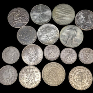 Lot of Silver Coins 255g
