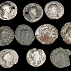Lot of 10 Ancient Roman Coins, Denarius/Antoninianus