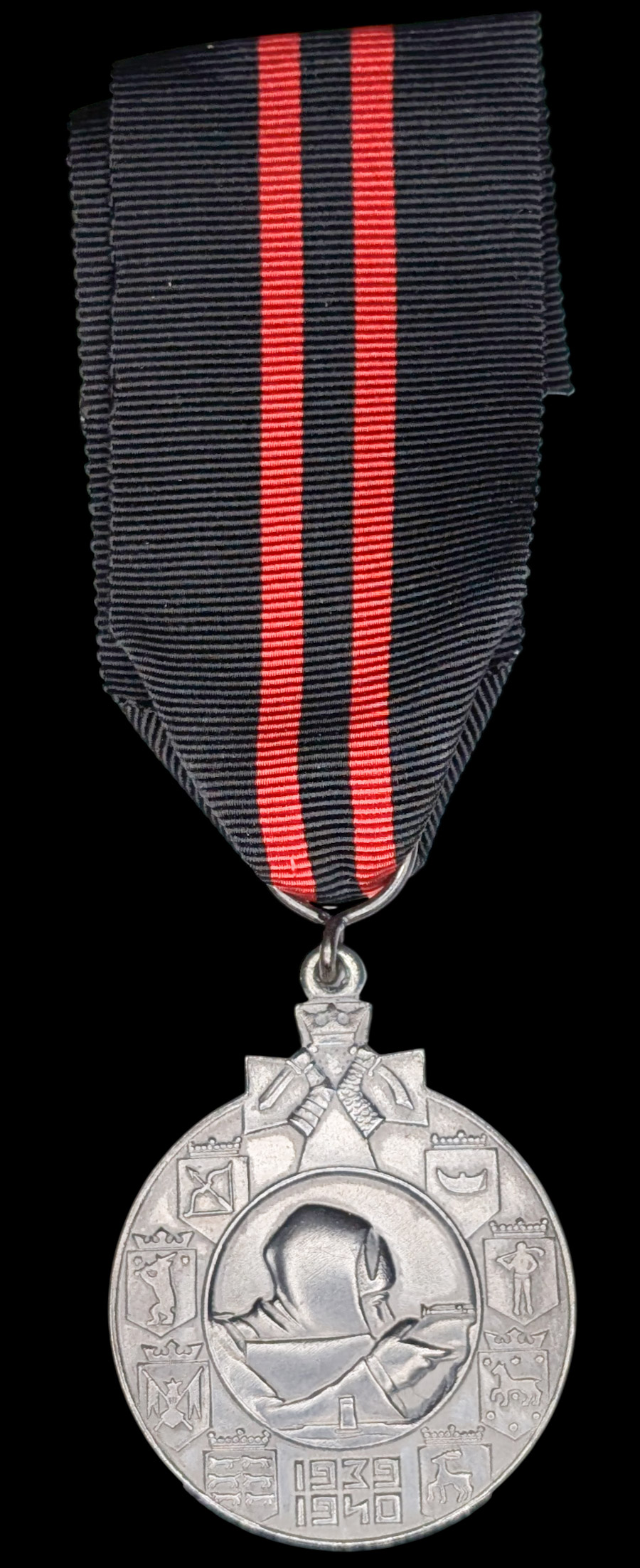 Finland 1939-1940 Winter War Medal for Foreigners in Iron - Image 2