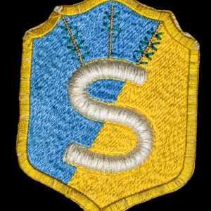 Finland, Civil Guard Officers Patch, Helsinki District