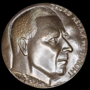 Kauko Räsänen Georg Henrik von Wright 1976 Bronze Medal
