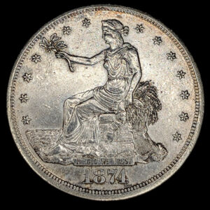 Yhdysvallat Trade Dollar 1874 S