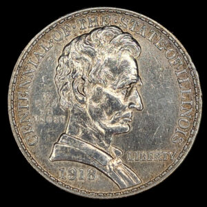 Yhdysvallat 50 Cents 1918, Illinois
