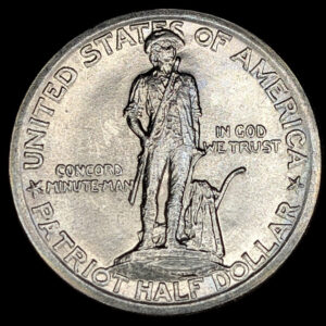 Yhdysvallat 50 Cents 1925, Lexington-Concord