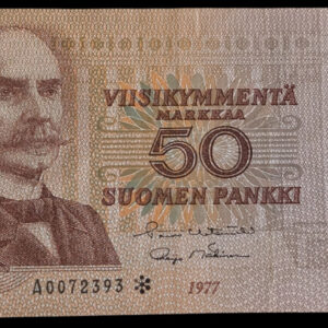 Finland 1977 50 Markkaa Star/Replacement A0072393 Het - Mä