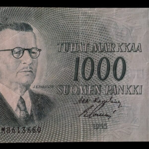 Finland 1955 1000 Markkaa M8613660 Ka - Sac