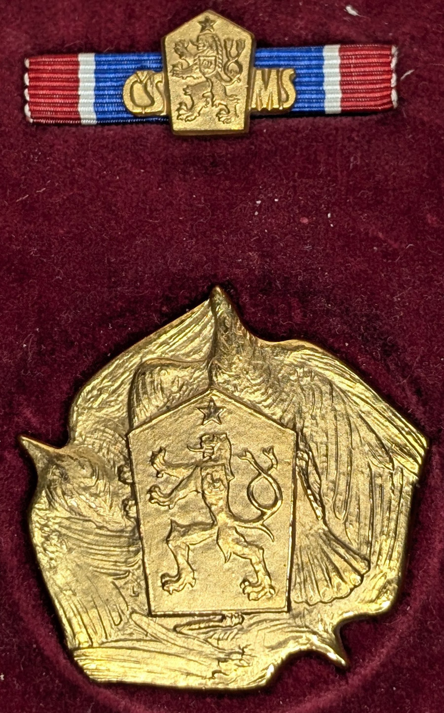 Czechoslovakia Socialist Republic of Prague, Merits in the Development of Friendship and Cooperation Medal