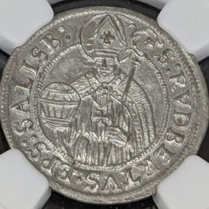Archbishopric of Salzburg 1681 3 Kreuzer NGC UNC