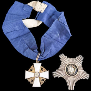 Suomen Valkoisen Ruusun 1. luokan komentajamerkki 1919