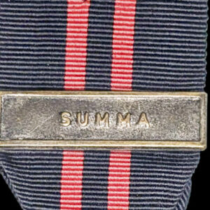 Talvisodan muistomitali Summa-soljella