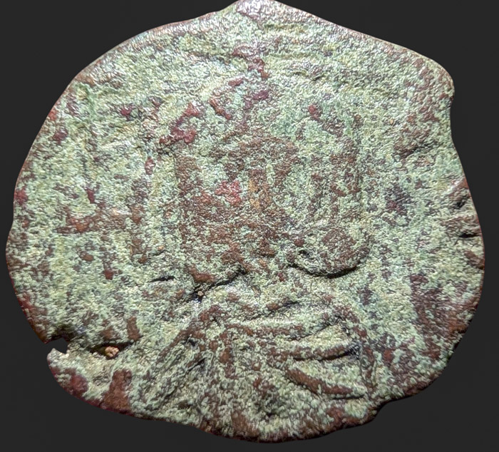 Bysantin Valtakunta, Konstantinos V ja Leo IV 751-775 jKr., Æ 40 Nummi, Syrakusa - Image 2