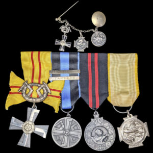 Finland Medal Bar & Miniatures