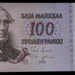 100 Markkaa 1976 N8515879 Uus - Leh
