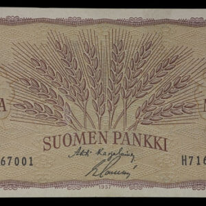 100 Markkaa 1957 H7167001 Ka – Sac