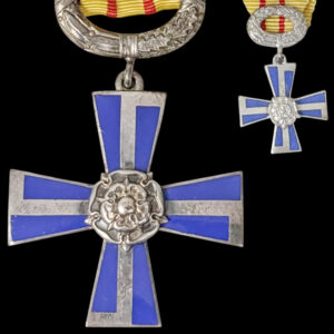 Finland Order of the Cross of Liberty 4th Class 1941 without Swords + Miniature