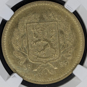 Finland 1939 10 Markkaa NGC MS 63
