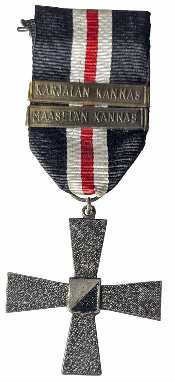 Finland 1941-1944 4th Division Cross with two Bars
