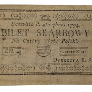 Poland 1794 4 Zloty
