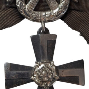 Finland 1941 4th Class Cross with Black Ribbon, Mourning Cross