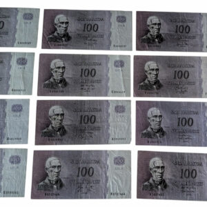 Finland 1963 100 Markkaa Litt. A 13pcs lot