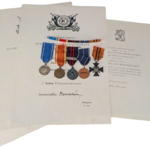 Finland, 1939-45 Winter & Continuation Wars Grouping with Documents