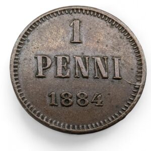 Finland 1884 1 Penni