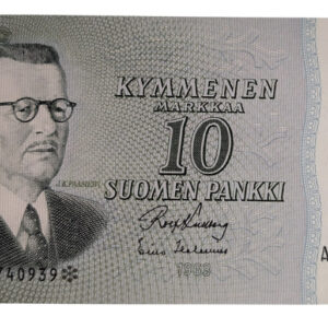 10 Markkaa 1963 Litt. A Tähti AÅ0740939 Ku - Hes