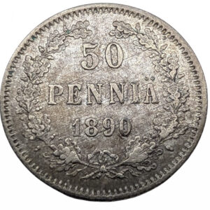 50 Penniä 1890 L