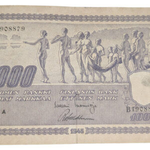 1000 Markkaa 1945 B1908879 Tuo - Wah