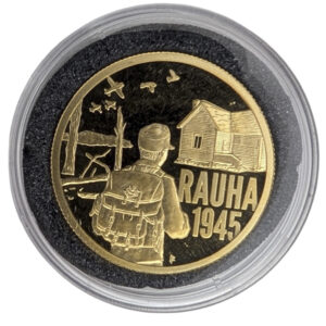 Suomen Moneta, Rauha 1945 kultamitali