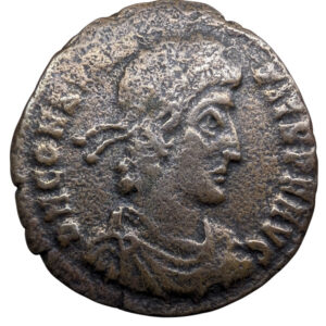 Constantius II, 337-361 jKr., Æ18, Sisak
