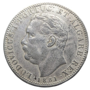 Portugalin Intia 1 Rupee 1881