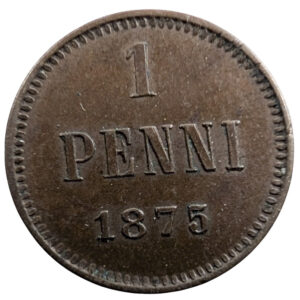 Finland 1875 1 Penni