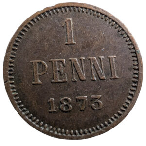 Finland 1873 1 Penni
