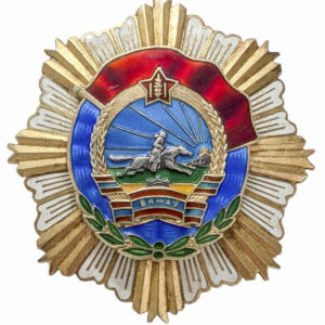 Mongolia, työn punaisen lipun ritarikunnan kunniamerkki  #5161