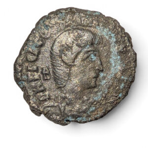 Constantius Gallus 352-354 jKr., Æ Follis, Rooma