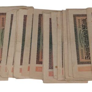 Saksa 20000 Mark 1923 63 kpl